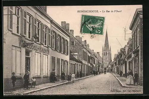 AK Hondschoote, La Rue de l`Ouest