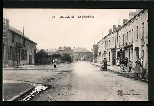 AK Aulnoye, La Grand`Rue