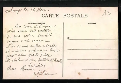 AK Aulnoye, La Grand`Rue