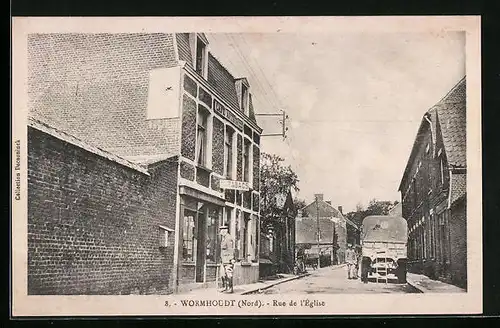 AK Wormhoudt (Nord), Rue de l`Eglise