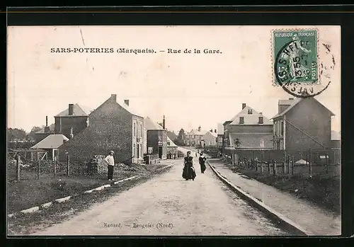 AK Sars-Poteries, Rue de la Gare