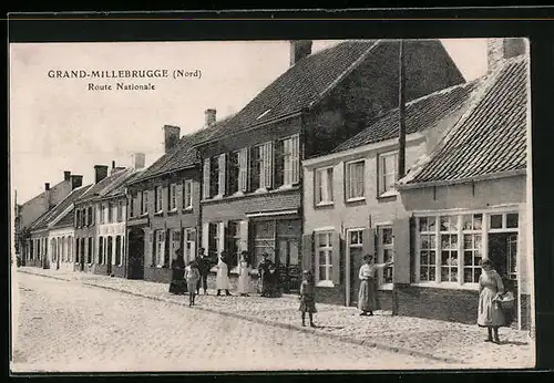 AK Grand-Millebrugge, Route Nationale