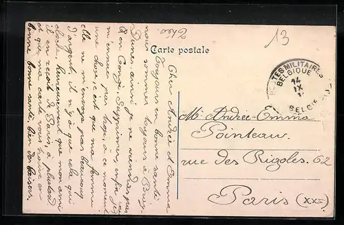 AK Bray-Dunes, Villa Mon Reve et Linette, Grande Route vers la Mer