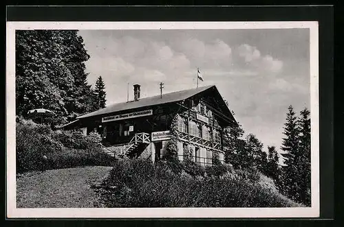 AK Obermaiselstein, Restaurant Am Eingang der Sturmanshöhle, Sturmanshaus