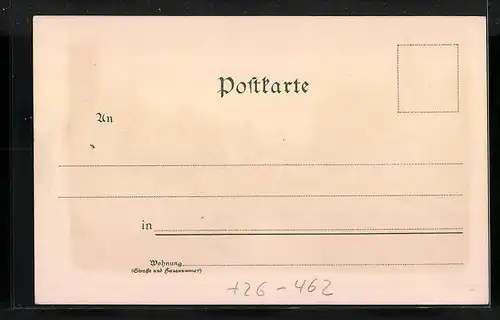 Künstler-AK Alexander Marcks: Erfurt, Im Venedig