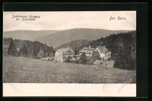 AK Zellerfeld /Harz, Johanneser Kurhaus