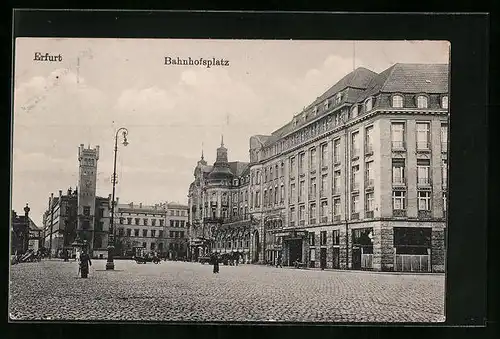 AK Erfurt, Bahnhofsvorplatz