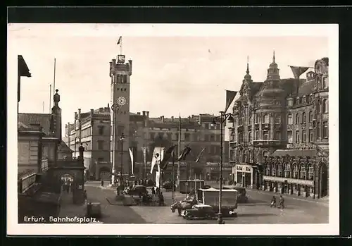 AK Erfurt, Bahnhofsplatz