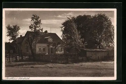 AK Oderbrück, Blick auf Forsthaus