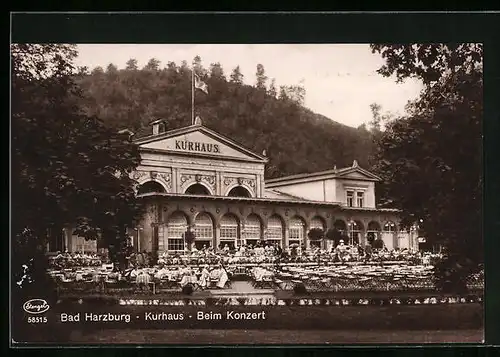 AK Bad Harzburg, Kurhaus, Beim Konzert