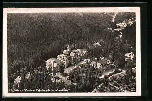 AK Schierke /Brocken, Erholungsheim Barenberg