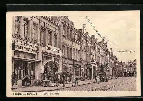 AK Condé-sur-Escaut, Place d`Armes