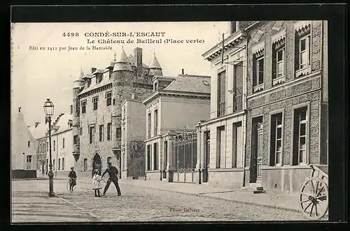 AK Condé-sur-L`Escaut, Le Château de Bailleul