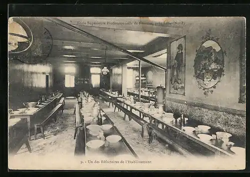 AK Fournes, Ecole superieure professionelle, Un des Réfectoires de l`Etablissement