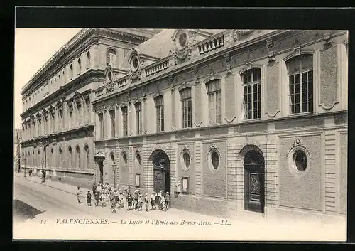 AK Valenciennes, Le Lycée et l'Ecole des Beaux-Arts