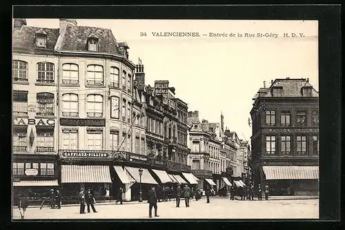 AK Valenciennes, Entrée de la Rue St-Géry