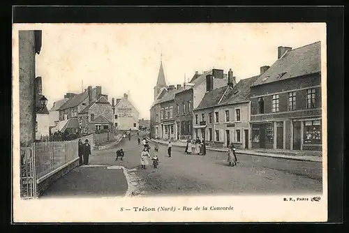 AK Trélon, Rue de la Concorde