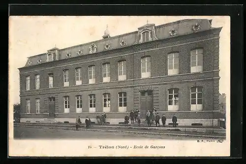 AK Trélon, Ecole de Garcons