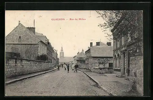 AK Glageon, Rue du Milieu