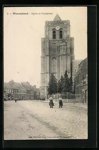 AK Wormhout, Eglise et Presbytère