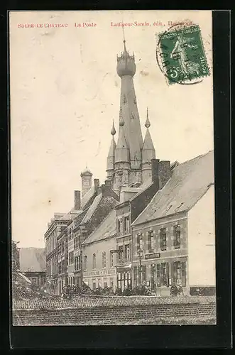 AK Solre-le-Chateau, La Poste