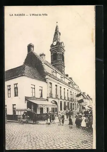 AK La Bassée, L`Hotel de Ville