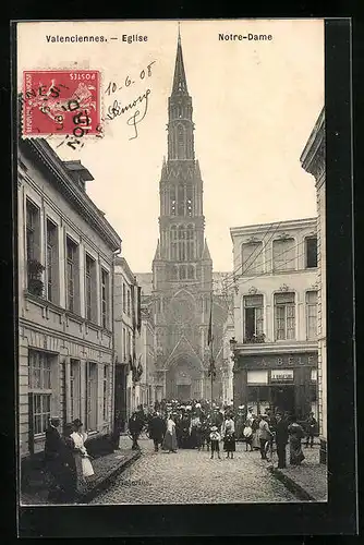 AK Valenciennes, Eglise Notre-Dame