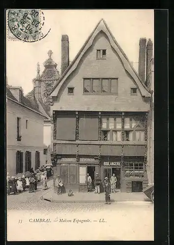 AK Cambrai, Maison Espagnole