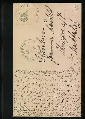 Künstler-AK Fritz Rumpf: Portrait von G. Albert Lortzing