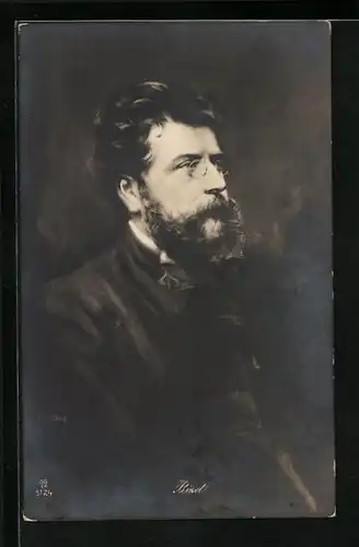Künstler-AK Fritz Rumpf: Portrait von Bizet