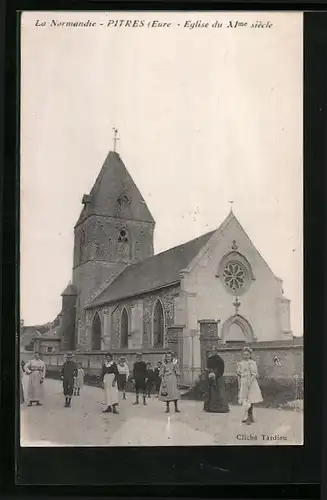 AK Pitres, Eglise du XIme siècle