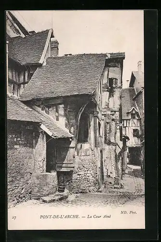 AK Pont-de-l`Arche, La Cour Ainé