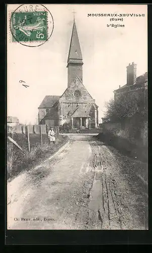 AK Mousseaux-Neuville, L`Eglise