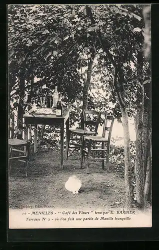 AK Menilles, Cafe des Fleurs