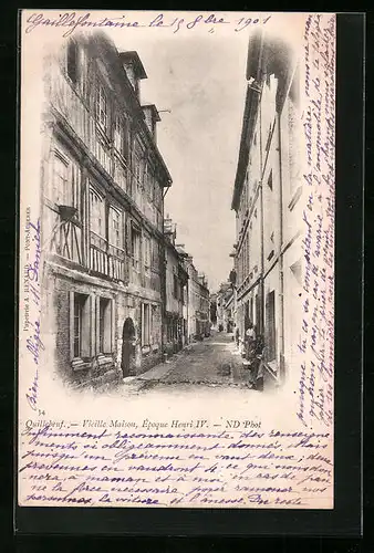 AK Quillebeuf, Vieille Maison, Époque Henri IV
