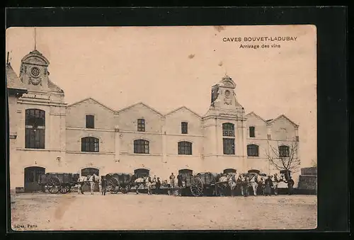 AK Saint-Hilaire-Saint-Florent, Caves Bouvet-Ladubay, Arrivage des vins