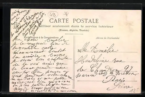 AK La Ménitré, La Mairie