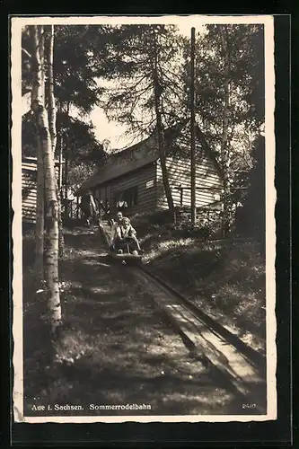 AK Aue i. Sachsen, Sommerrodelbahn