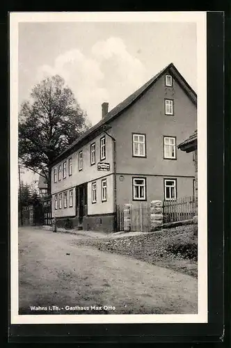 AK Wahns i. Th., Gasthaus Max Otto