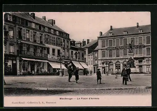 AK Maubeuge, La Place d'Armes