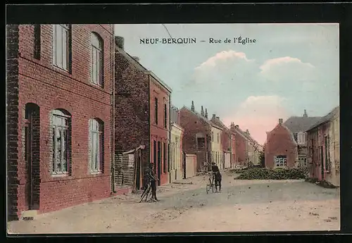 AK Neuf-Berquin, Rue de l'Église