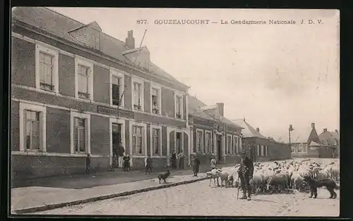 AK Gouzeaucourt, La Gendarmerie Nationale