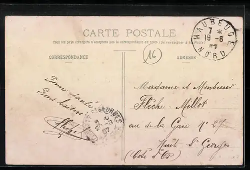 AK Landrecies, Rue des Boulevards-d`Arschottes