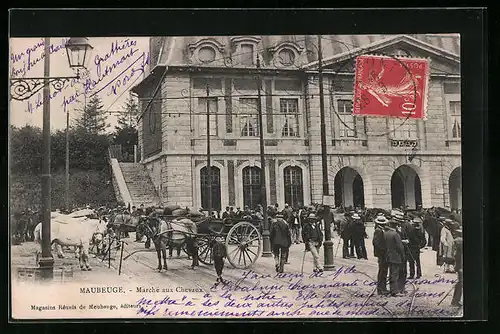 AK Maubeuge, Marché aux Chevaux