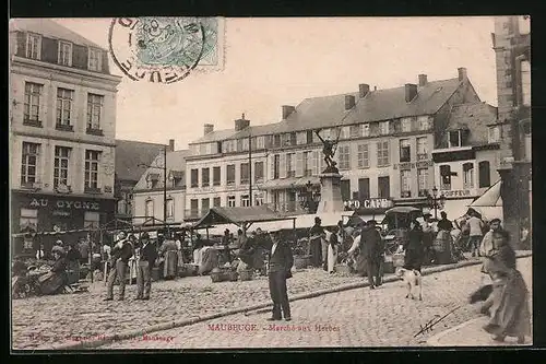 AK Maubeuge, Marché aux Herbes