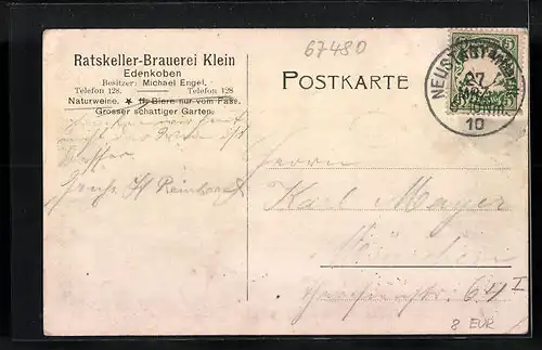 AK Edenkoben, Gasthaus Ratskeller