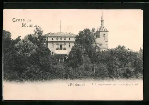 AK Weimar, Schloss Ettersburg