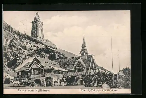 AK Kyffhäuser, Hotel und Denkmal