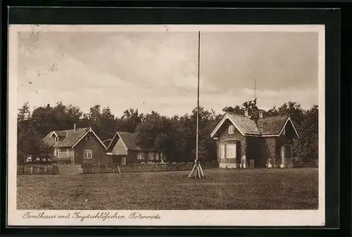 AK Totenrode, Forsthaus und Jagdschlösschen
