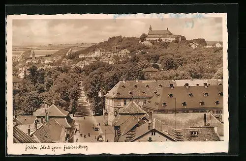 AK Fulda, Blick zum Frauenberg